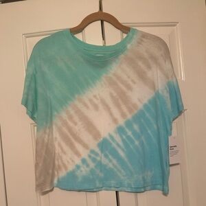 Brand new with tag tie-dye crop top